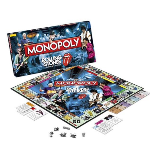 Monopoly: The Rolling Stones Collector's Edition i gruppen SELSKABSSPIL / Familiespil hos Spelexperten (WIN3282)