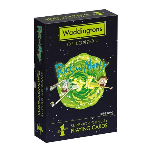 Rick and Morty Playing Cards i gruppen SELSKABSSPIL / Poker & casino / Design hos Spelexperten (WIN3596)