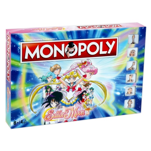 Monopoly - Sailor Moon i gruppen SELSKABSSPIL / Familiespil hos Spelexperten (WIN3617)