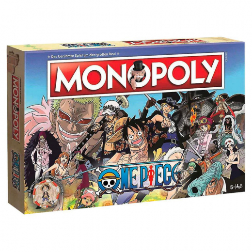 Monopoly - One Piece i gruppen SELSKABSSPIL / Familiespil hos Spelexperten (WIN3694)