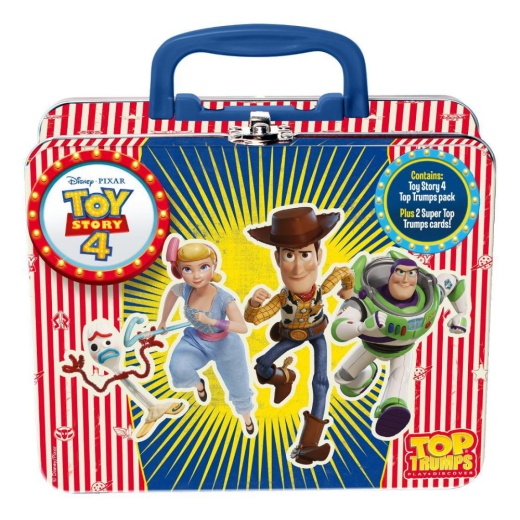 Top Trumps - Toy Story 4 Collectors Tin i gruppen  hos Spelexperten (WIN3769)