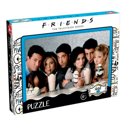 Puslespil: Friends - Milkshake 1000 Brikker i gruppen  hos Spelexperten (WIN3960)