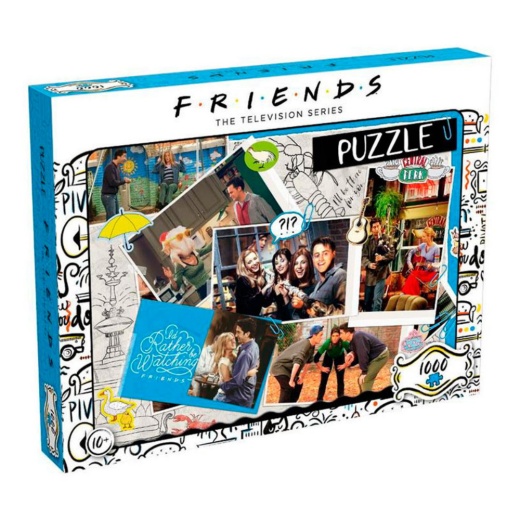 Puslespil: Friends - Scrapbook 1000 Brikker i gruppen PUSLESPIL / 1000 brikker hos Spelexperten (WIN3961)