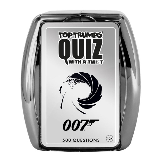 Top Trumps Quiz - James Bond 007 i gruppen SELSKABSSPIL / Kortspil hos Spelexperten (WIN3963)