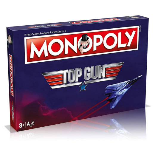 Monopoly - Top Gun i gruppen SELSKABSSPIL / Familiespil hos Spelexperten (WIN4027)