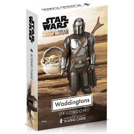 Star Wars The Mandalorian Playing Cards i gruppen SELSKABSSPIL / Poker & casino / Design hos Spelexperten (WIN4342)