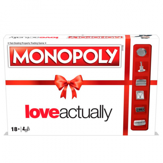 Monopoly - Love Actually i gruppen SELSKABSSPIL / Partyspil hos Spelexperten (WIN4563)
