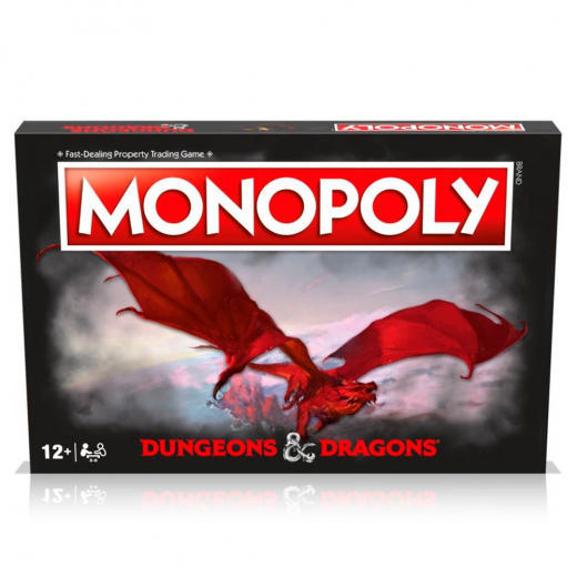 Monopoly - Dungeons & Dragons i gruppen SELSKABSSPIL / Familiespil hos Spelexperten (WIN4637)
