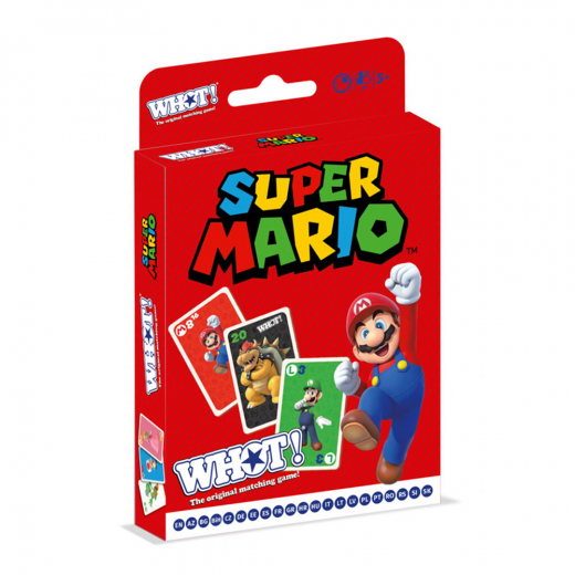 WHOT! Super Mario (EN) i gruppen SELSKABSSPIL / Kortspil hos Spelexperten (WIN4861)