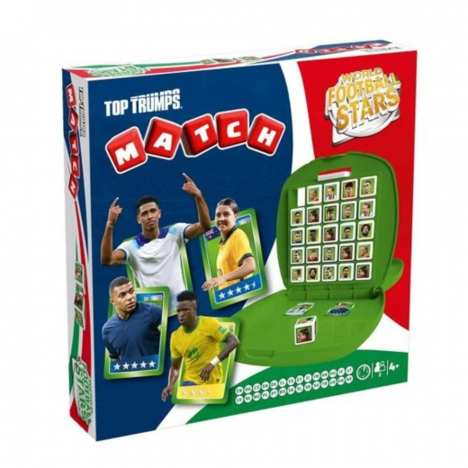 Top Trumps Match - World Football Stars (DK) i gruppen SELSKABSSPIL / Familiespil hos Spelexperten (WIN6046)