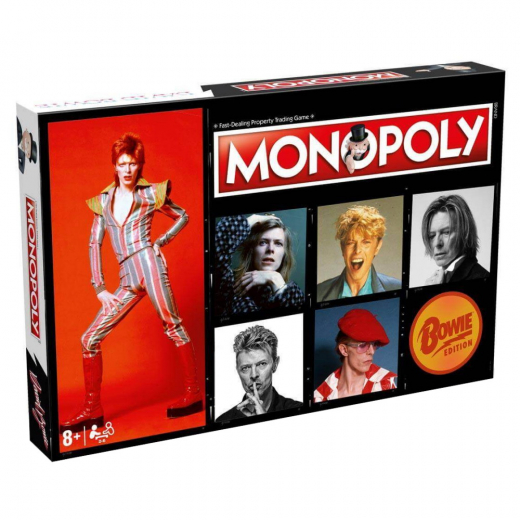 Monopoly - David Bowie i gruppen SELSKABSSPIL / Familiespil hos Spelexperten (WM00365)