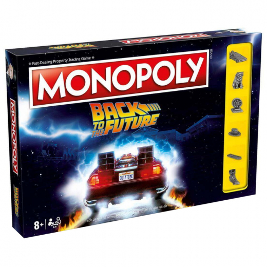 Monopoly - Back to the Future i gruppen SELSKABSSPIL / Familiespil hos Spelexperten (WM01330)