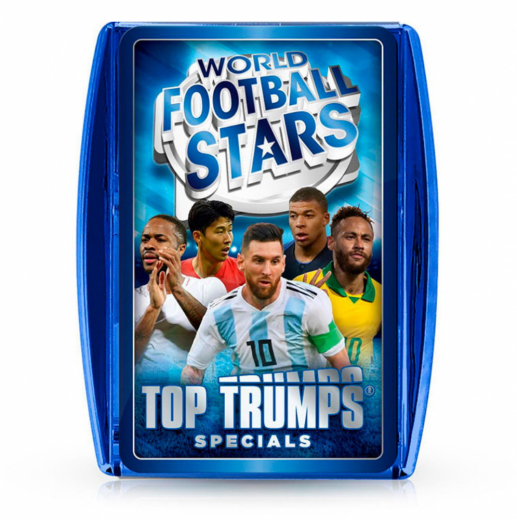 Top Trumps - World Football Stars i gruppen SELSKABSSPIL / Kortspil hos Spelexperten (WM01943)