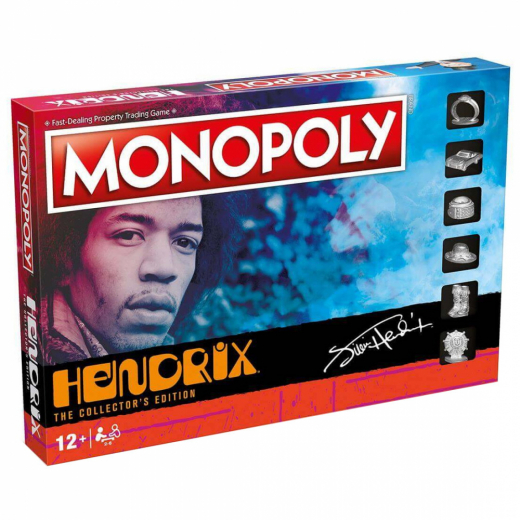 Monopoly - Hendrix: The Collector's Edition i gruppen SELSKABSSPIL / Familiespil hos Spelexperten (WM03131)