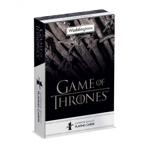 Game of Thrones Playing Cards i gruppen SELSKABSSPIL / Poker & casino / Design hos Spelexperten (WM03470)