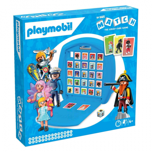 Top Trumps Match - Playmobil (DK) i gruppen SELSKABSSPIL / Familiespil hos Spelexperten (WM03779)