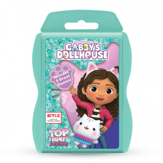 Top Trumps Juniors - Gabby's Dollhouse i gruppen SELSKABSSPIL / Familiespil hos Spelexperten (WM04165)