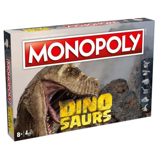 Monopoly - Dinosaurs i gruppen SELSKABSSPIL / Familiespil hos Spelexperten (WM04251)