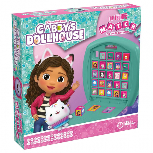 Top Trumps Match - Gabby’s Dollhouse (DK) i gruppen SELSKABSSPIL / Børnespil hos Spelexperten (WM04252)