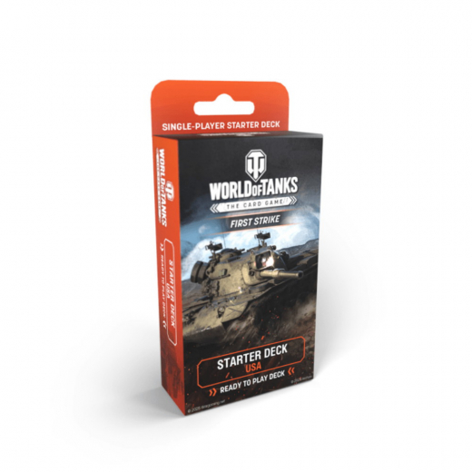 World of Tanks TCG: First Strike USA Starter Deck i gruppen SELSKABSSPIL / Kortspil hos Spelexperten (WOT0001)