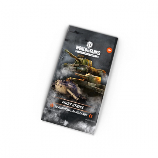 World of Tanks TCG: First Strike Booster Pack i gruppen SELSKABSSPIL / Kortspil hos Spelexperten (WOT0004-BOS)