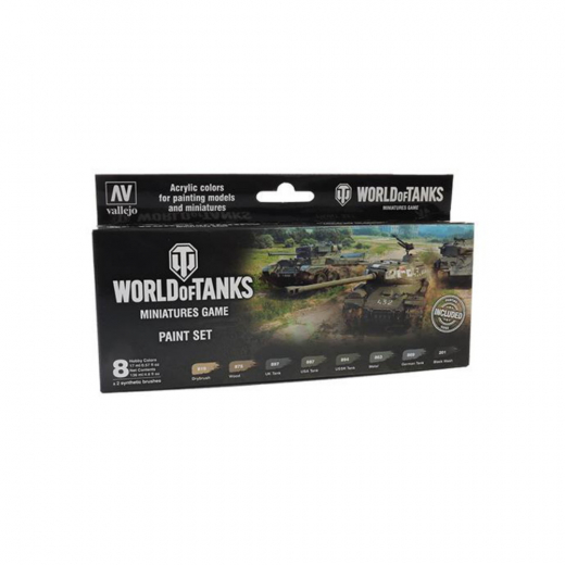 World of Tanks: Paint Set (Exp.) i gruppen SELSKABSSPIL / Udvidelser hos Spelexperten (WOT34)