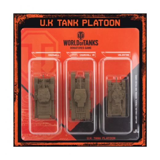 World of Tanks: U.K. Tank Platoon 1 (Exp.) i gruppen SELSKABSSPIL / Strategispil hos Spelexperten (WOT65)