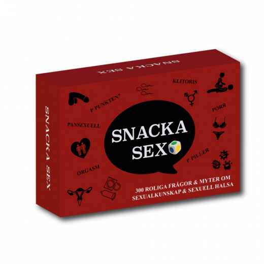 Snacka Sex i gruppen SELSKABSSPIL / Partyspil hos Spelexperten (WP-000)