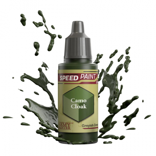 Army Painter: Speedpaint 2.0 - Camo Cloak i gruppen SELSKABSSPIL / Tilbehør / Andet hos Spelexperten (WP2008)