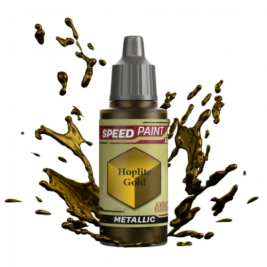 Army Painter: Speedpaint 2.0 Metallic - Hoplite Gold i gruppen SELSKABSSPIL / Tilbehør / Andet hos Spelexperten (WP2028)