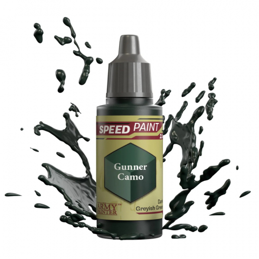 Army Painter: Speedpaint 2.0 - Gunner Camo i gruppen SELSKABSSPIL / Tilbehør / Andet hos Spelexperten (WP2043)