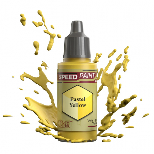 Army Painter: Speedpaint 2.0 - Pastel Yellow i gruppen SELSKABSSPIL / Tilbehør / Andet hos Spelexperten (WP2084)
