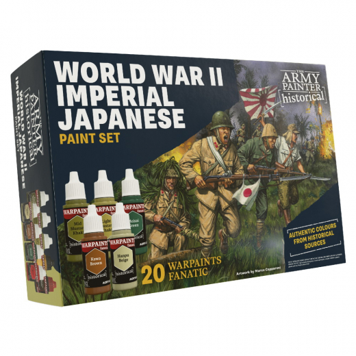 Army Painter: Historical - World War II Imperial Japanese Paint Set i gruppen SELSKABSSPIL / Tilbehør / Andet hos Spelexperten (WP8125)