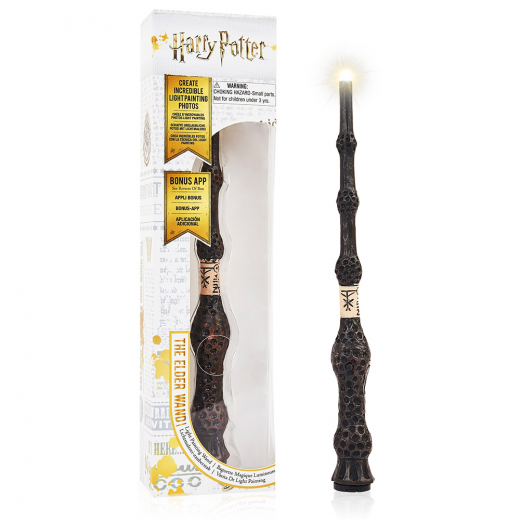 Harry Potter - 18 Cm Elder Lumos Wand i gruppen LEGETØJ / Rollespil hos Spelexperten (WS-1130)