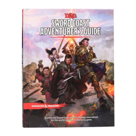 Dungeons & Dragons: Sword Coast Adventurer's Guide i gruppen SELSKABSSPIL / Rollespil / Dungeons & Dragons hos Spelexperten (WTCB2438)