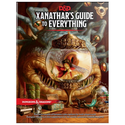 Dungeons & Dragons: Xanathar's Guide to Everything  i gruppen SELSKABSSPIL / Rollespil / Dungeons & Dragons hos Spelexperten (WTCC2209)