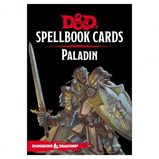 Dungeons & Dragons: Spellbook Cards - Paladin i gruppen SELSKABSSPIL / Rollespil / Dungeons & Dragons hos Spelexperten (WTCC5664)