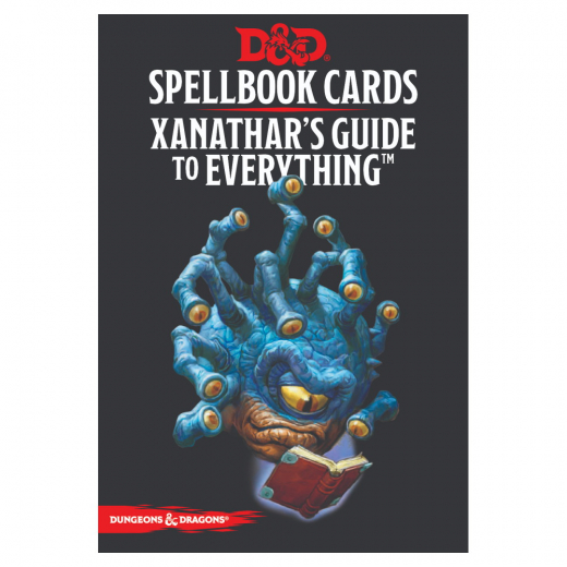 Dungeons & Dragons: Spellbook Cards - Xanathar's Guide to Everything i gruppen SELSKABSSPIL / Rollespil / Dungeons & Dragons hos Spelexperten (WTCC5668)