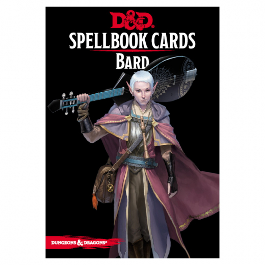 Dungeons & Dragons: Spellbook Cards - Bard i gruppen SELSKABSSPIL / Rollespil / Dungeons & Dragons hos Spelexperten (WTCC5672)