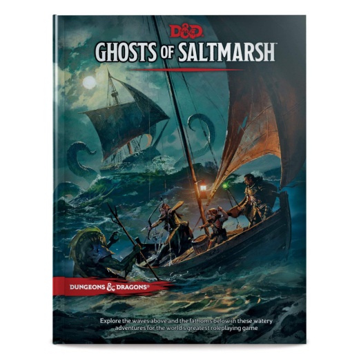 Dungeons & Dragons: Ghosts of Saltmarsh i gruppen SELSKABSSPIL / Rollespil / Dungeons & Dragons hos Spelexperten (WTCC6297)