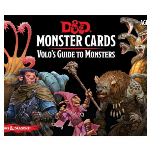 Dungeons & Dragons: Monster Cards - Volo's Guide to Monsters i gruppen SELSKABSSPIL / Rollespil / Dungeons & Dragons hos Spelexperten (WTCC7227)