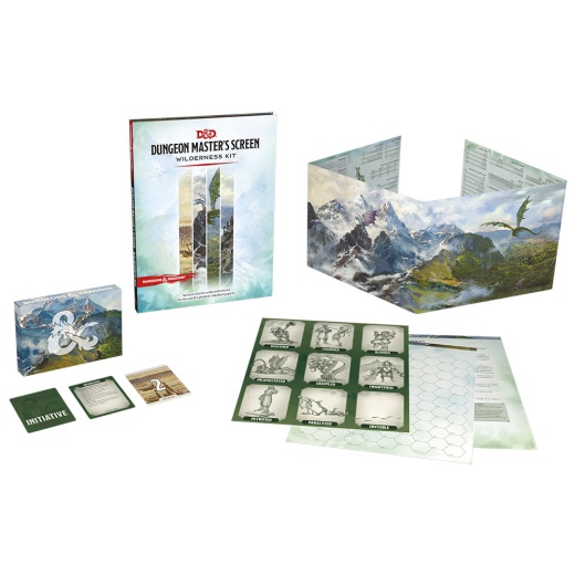 Dungeons & Dragons: DM's Screen & Wilderness Kit i gruppen  hos Spelexperten (WTCC9185)