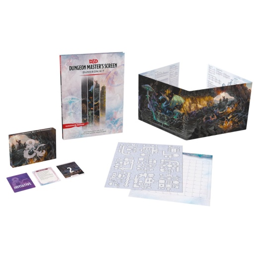 Dungeons & Dragons: DM's Screen & Dungeon Kit i gruppen SELSKABSSPIL / Rollespil hos Spelexperten (WTCC9940)