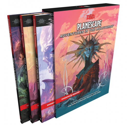 Dungeons & Dragons: Planescape: Adventures in the Multiverse i gruppen SELSKABSSPIL / Rollespil / Dungeons & Dragons hos Spelexperten (WTCD2437)
