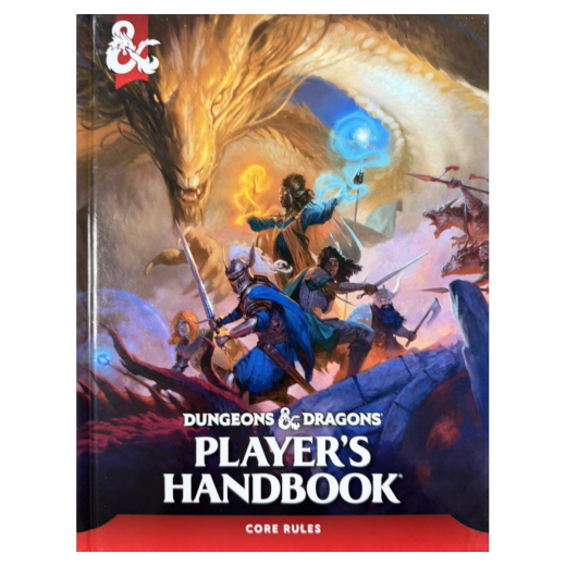 Dungeons & Dragons: Player's Handbook 2024 i gruppen SELSKABSSPIL / Rollespil / Dungeons & Dragons hos Spelexperten (WTCD3709)