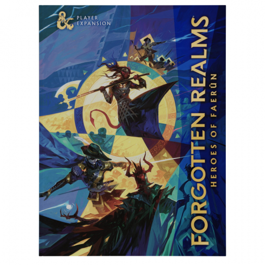 Dungeons & Dragons: Forgotten Realms - Heroes of Faerûn Alternate-Art Cover i gruppen SELSKABSSPIL / Rollespil / Dungeons & Dragons hos Spelexperten (WTCD4713)