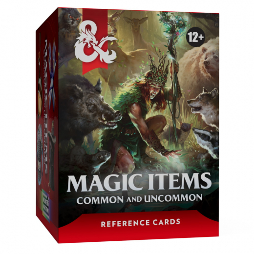 Dungeons & Dragons: Magic Items - Common and Uncommon - Reference Cards i gruppen SELSKABSSPIL / Rollespil / Dungeons & Dragons hos Spelexperten (WTCD6039)