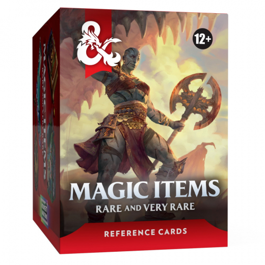 Dungeons & Dragons: Magic Items - Rare and Very Rare - Reference Cards i gruppen SELSKABSSPIL / Rollespil / Dungeons & Dragons hos Spelexperten (WTCD6040)