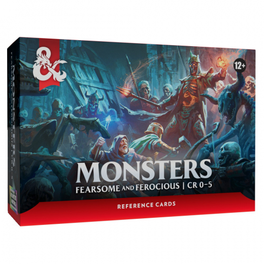Dungeons & Dragons: Monsters - Fearsome and Ferocious - CR 0-5 i gruppen SELSKABSSPIL / Rollespil / Dungeons & Dragons hos Spelexperten (WTCD6043)