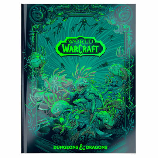 Dungeons & Dragons: World of Warcraft - Gameplay Expansion Alternate-Art Cover i gruppen SELSKABSSPIL / Rollespil / Dungeons & Dragons hos Spelexperten (WTCD6052)